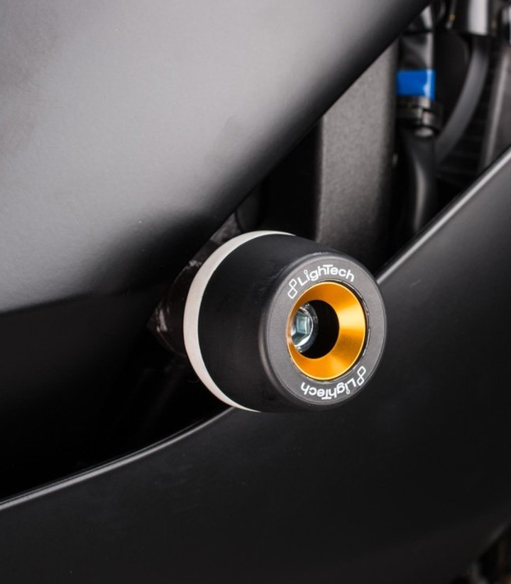 Protetores anti-queda LighTech com casquilho de 10 mm para Yamaha YZF R6 (17-25)