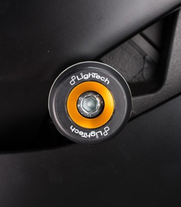 Tampons de protection amortis LighTech avec bague de 10 mm pour Yamaha YZF R6 (17-25)