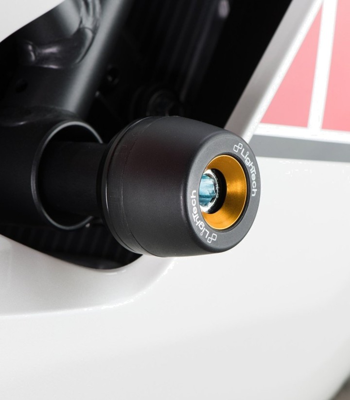 Gedempte valblokken LighTech met bus van 10 mm voor Yamaha R7 (22-25)