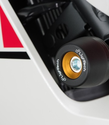 Protetores anti-queda LighTech com casquilho de 10 mm para Yamaha R7 (22-25)