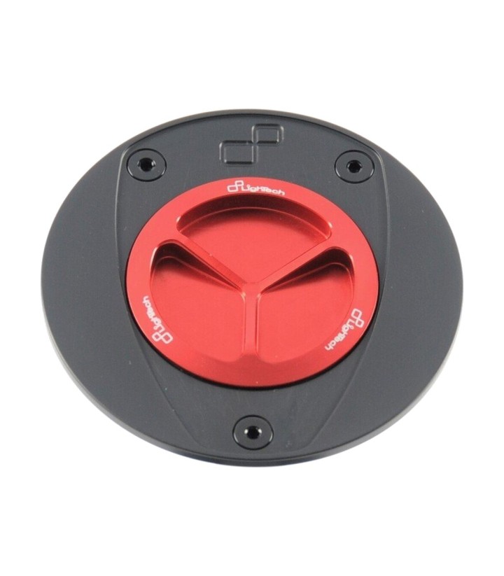 Tapón de Depósito de Rosca LighTech en Rojo para varios modelos de Honda