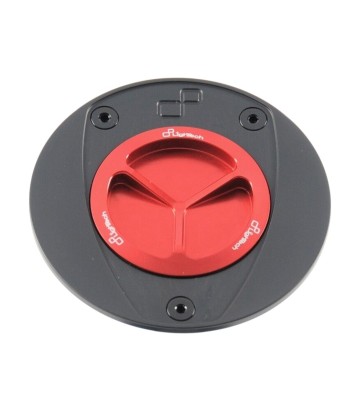 Tappo serbatoio a vite LighTech rosso per diversi modelli Honda