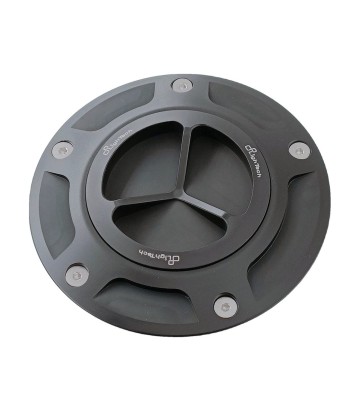 LighTech Tankdeckel mit Schraubverschluss in Schwarz für mehrere Modelle von Aprilia und Ducati