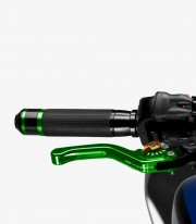 Puig Green Brake and Clutch levers model Short 3.0