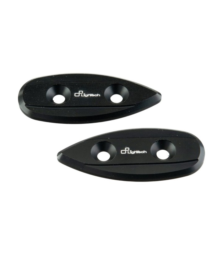 Coperture per specchietti retrovisori LighTech in nero per Yamaha YZF R1 (98-06), YZF R6 (99-07)
