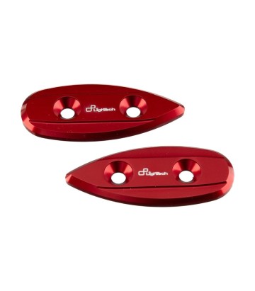 LighTech spiegelkappen in rood voor Yamaha YZF R1 (98-06), YZF R6 (99-07)