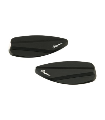 LighTech-Spiegelkappen in Schwarz für MV Agusta F3 675 (12-18), F3 800 (13-18)