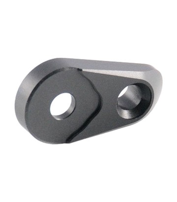 Plaque ambidextre Track System LighTech noire