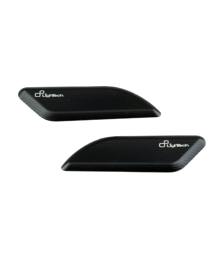 LighTech Mirror Block-Off Plates in Black for Ducati 1299 Panigale (15-18), 959 Panigale (16-21), Panigale 955 V2 (20)