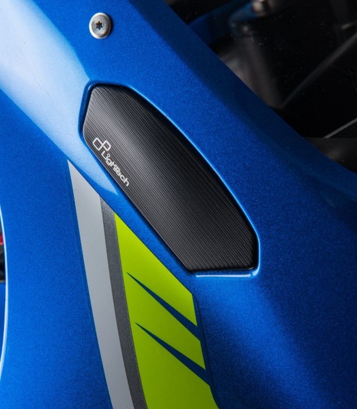 Coperture per specchietti retrovisori LighTech in nero per Suzuki GSX-R 1000 (17-23)
