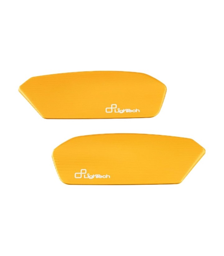 Tampas de espelho retrovisor LighTech em dourado para Suzuki GSX-R 1000 (17-23)