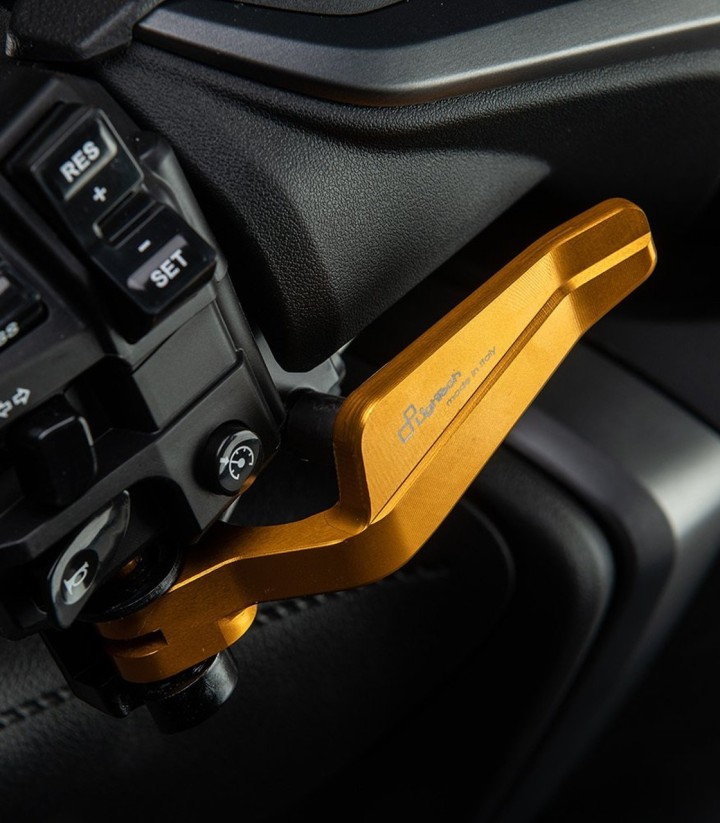 Leva del freno a mano LighTech oro per Yamaha TMAX 500/530/560 (05-26)