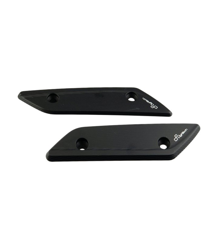Caches de rétroviseur LighTech noirs pour Yamaha TMAX 560 (20-24)