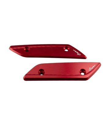 Caches de rétroviseur LighTech rouges pour Yamaha TMAX 560 (20-24)
