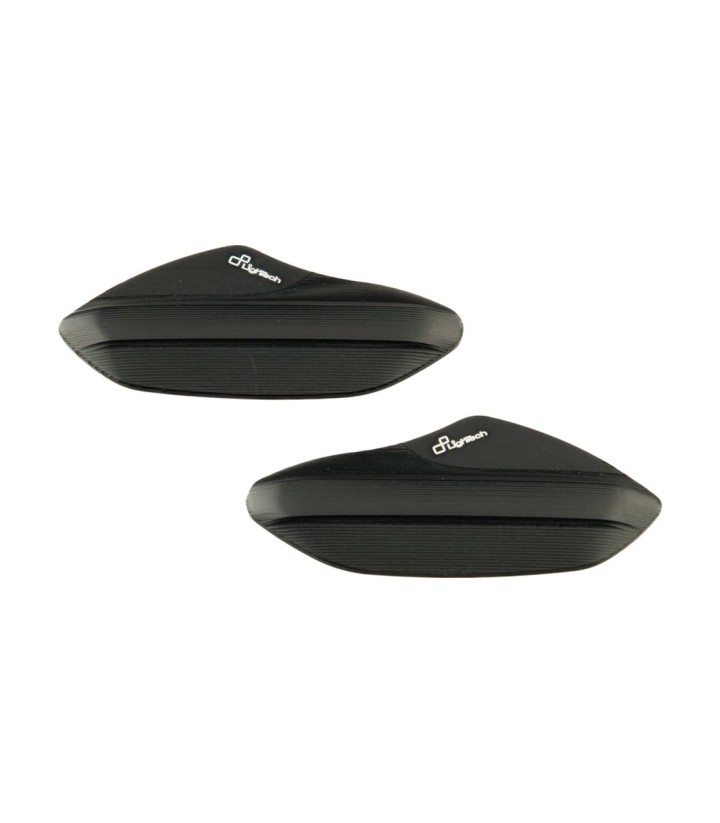 LighTech-Spiegelkappen in Schwarz für Aprilia RS 660 (20-24), RSV 4 1000/1100 (09-25), Tuono V4 1100 (25)