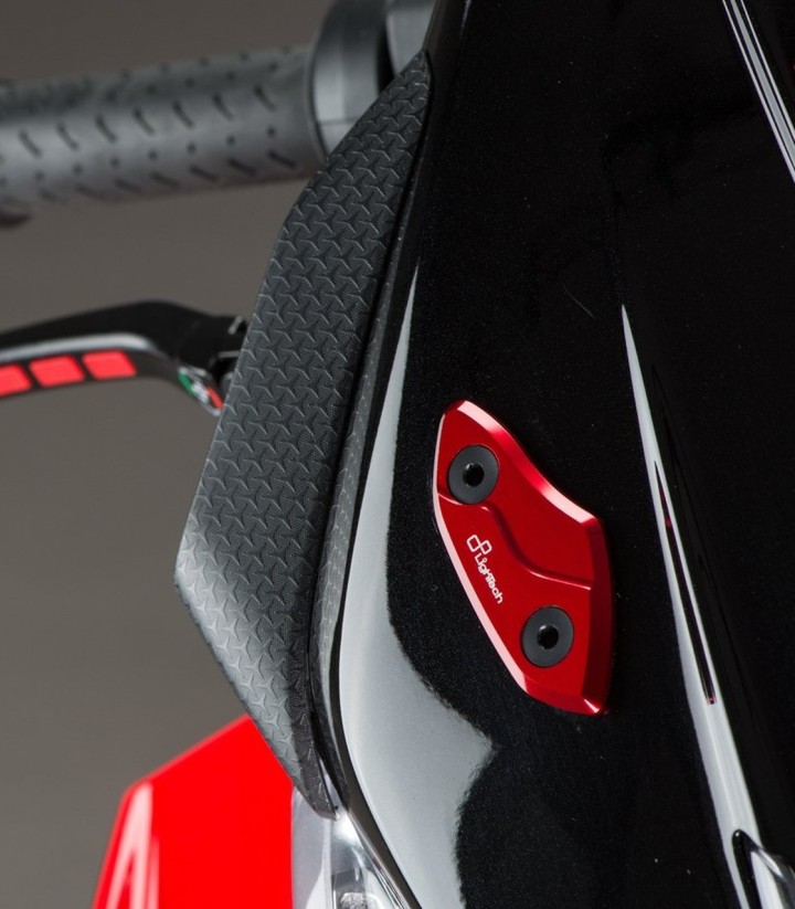 Tapas de Retrovisor LighTech en Negro para Aprilia RS 660 (20-24), RSV 4 1000/1100 (09-25), Tuono V4 1100 (25)