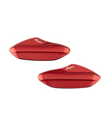 Tapas de Retrovisor LighTech en Rojo para Aprilia RS 660 (20-24), RSV 4 1000/1100 (09-25), Tuono V4 1100 (25)