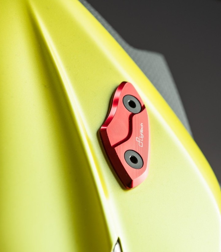 Tapas de Retrovisor LighTech en Rojo para Aprilia RS 660 (20-24), RSV 4 1000/1100 (09-25), Tuono V4 1100 (25)