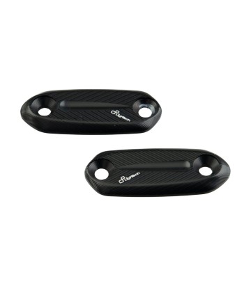 LighTech Mirror Block-Off Plates in Black for Kawasaki Ninja 500 (24), ZX 4 RR (24), ZX 6 R (19-24)