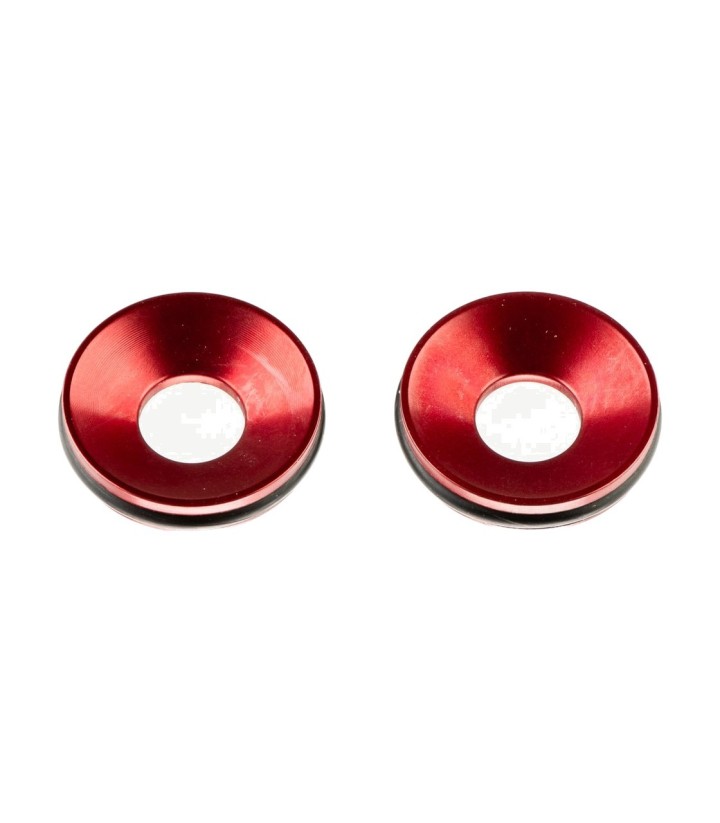 Kit de anéis para protetor de eixo LighTech em vermelho