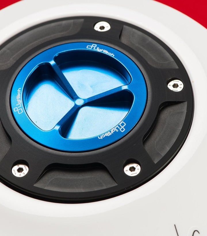 LighTech FCF Quick-Release Fuel Cap Spare in Cobalt Blue