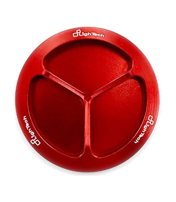 Vervangende LighTech FCF-tankdop met snelsluiting, rood