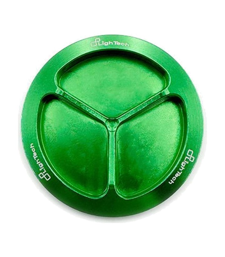 LighTech FCF Quick-Release Fuel Cap Spare in Green