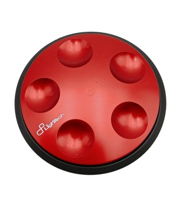 Vervangende LighTech FCR-tankdop met snelsluiting, rood