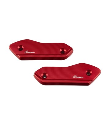 LighTech Mirror Block-Off Plates in Red