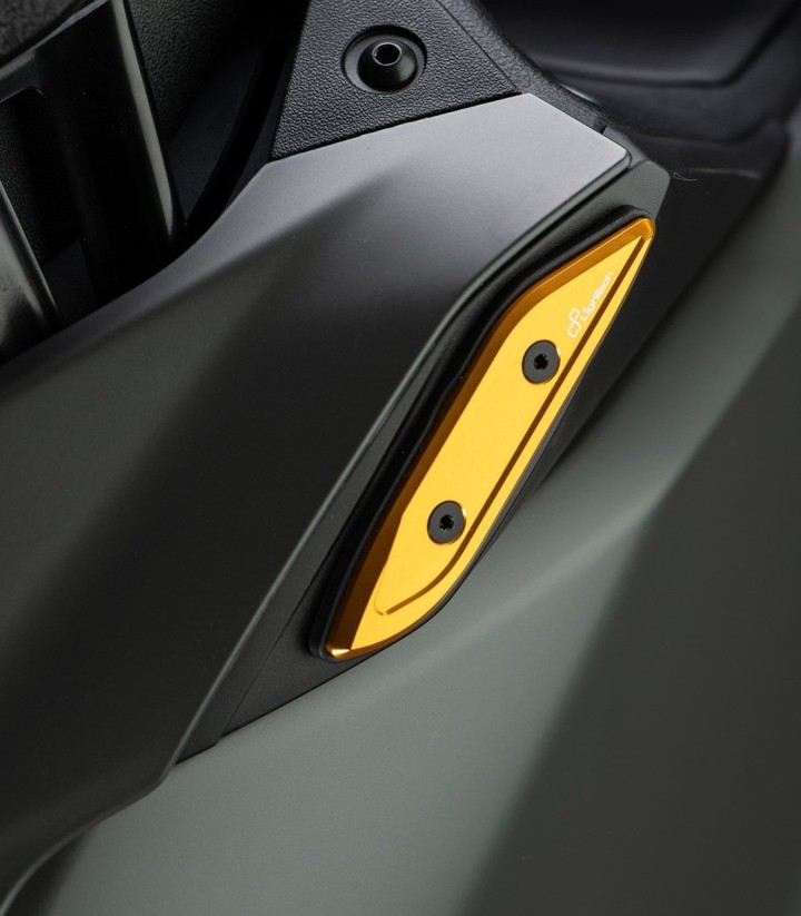 LighTech spiegelkappen in goud voor Yamaha TMAX 530 (12-20), TMAX 560 (12-20)