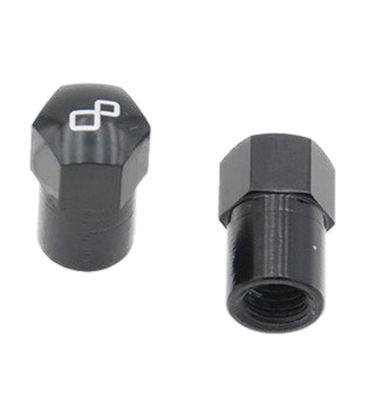 LighTech Threaded Mirror Adapter Set in Black