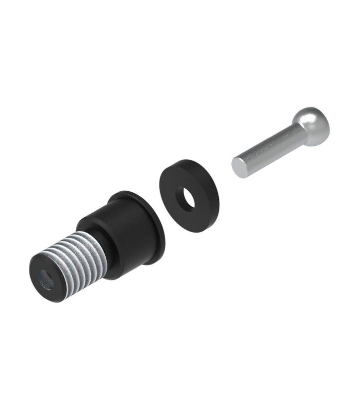 Adaptadores LighTech de protetor de manete para guiador de origem em preto para vários modelos de Yamaha