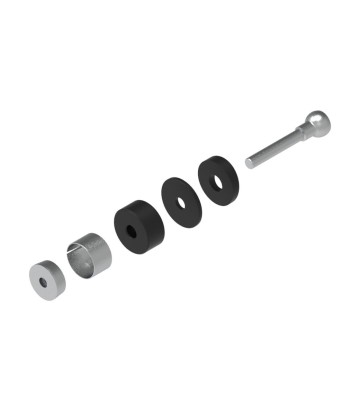 Adaptadores LighTech de protetor de manete para guiador de origem em preto para MV Agusta F4 1000 (13-16)