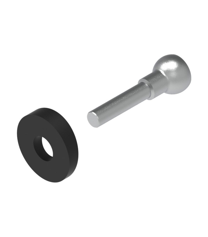LighTech Lever Guard Adapter Kit for Stock Handlebar in Black for Suzuki GSXS 750 (17-20)