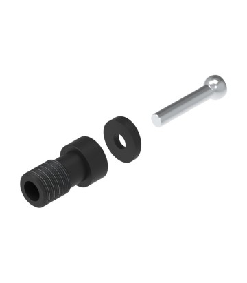 Kit de Adaptadores para Protector de Maneta LighTech en Negro para Yamaha TMAX 560 (22-26)