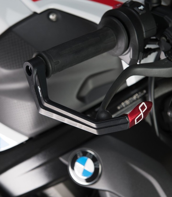 LighTech Brake Lever Guard 132 mm in Red