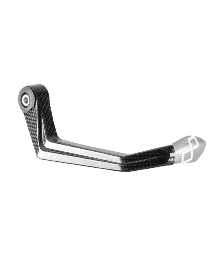Protector de Maneta de Freno LighTech de 132 mm en Plata