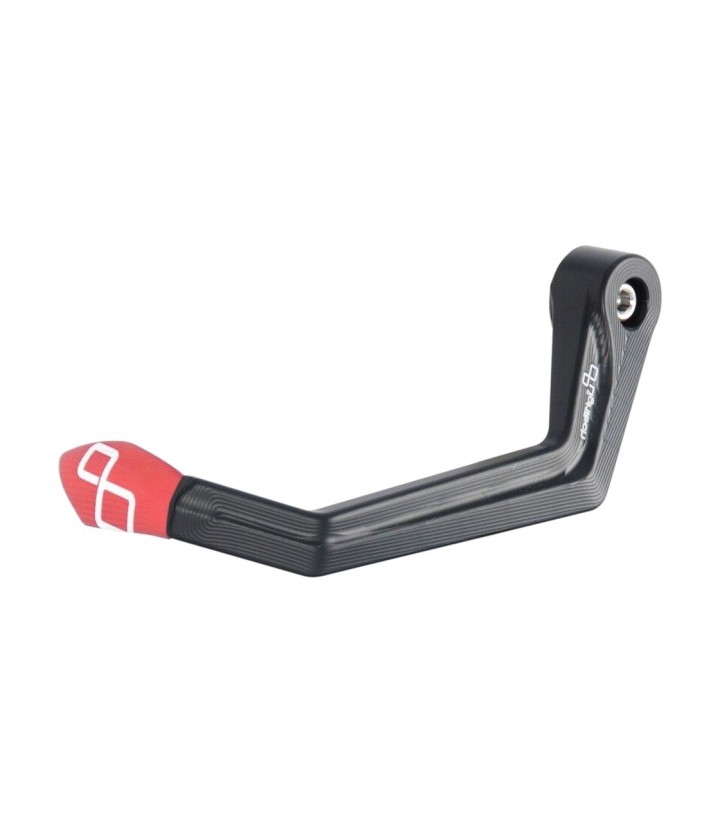 Protetor de manete de embraiagem LighTech de 132 mm em vermelho