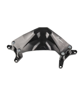 Protetor da tampa da embraiagem LighTech direito em preto para vários modelos de Aprilia
