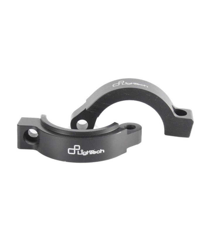 Kroonplaatklem LighTech in zwart voor BMW S 1000 RR (19-24)