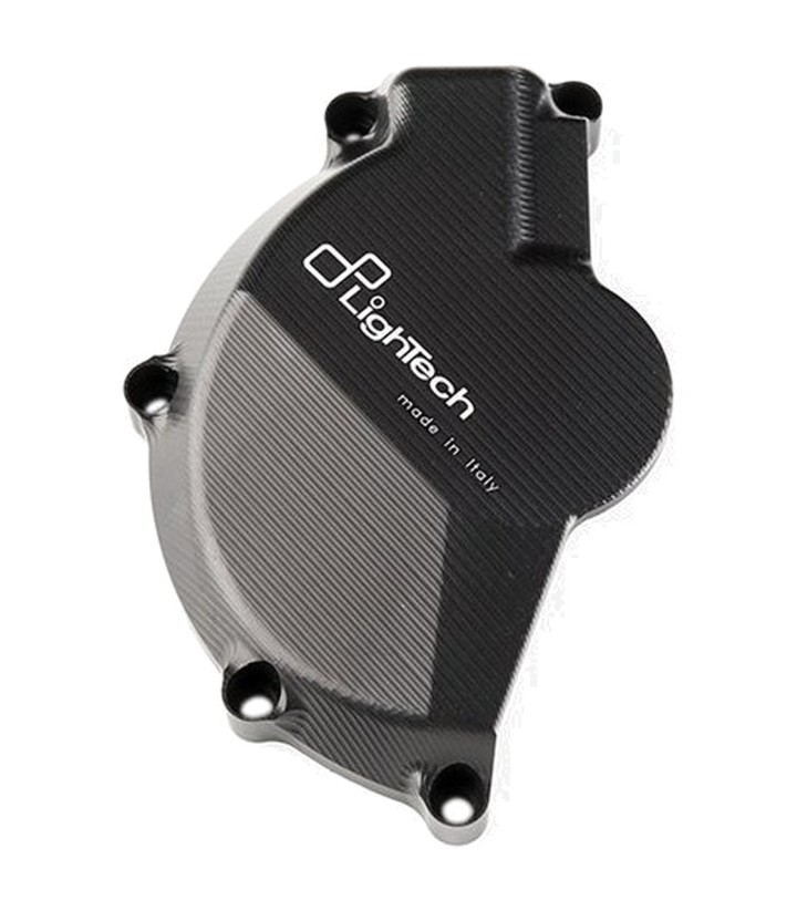 Protector de Tapa de Alternador LighTech Izquierdo en Negro para BMW S 1000 R (14-19), S 1000 RR (09-22)