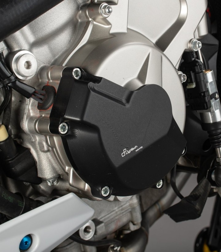 LighTech Lichtmaschinendeckelschutz links in Schwarz für BMW S 1000 R (14-19), S 1000 RR (09-22)