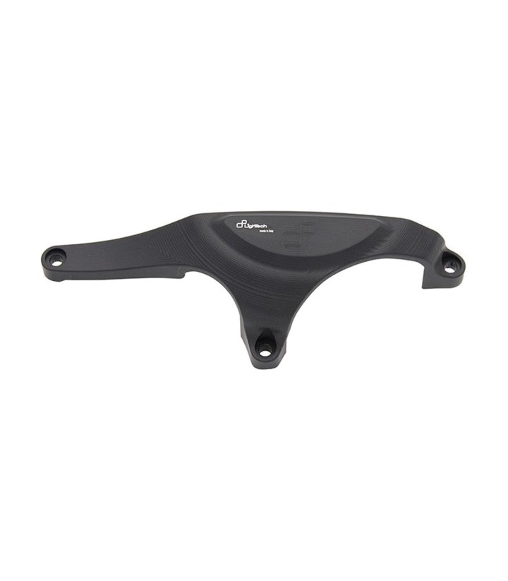 LighTech Alternator Cover Guard Left Side in Black for Ducati Panigale 1000 V4 R, Panigale 1100 V4, Streetfighter 1100 V4