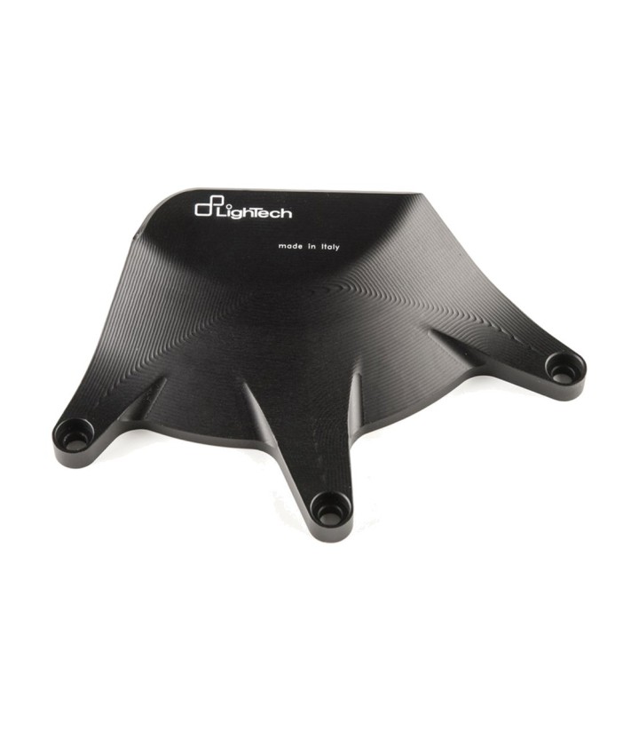Protetor da tampa da embraiagem LighTech direito em preto para Kawasaki Ninja 300 (13-17)