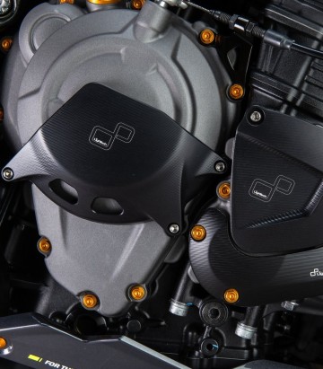 Tampa do pick-up em carbono LighTech para Triumph Speed Triple 1200 (21-25)