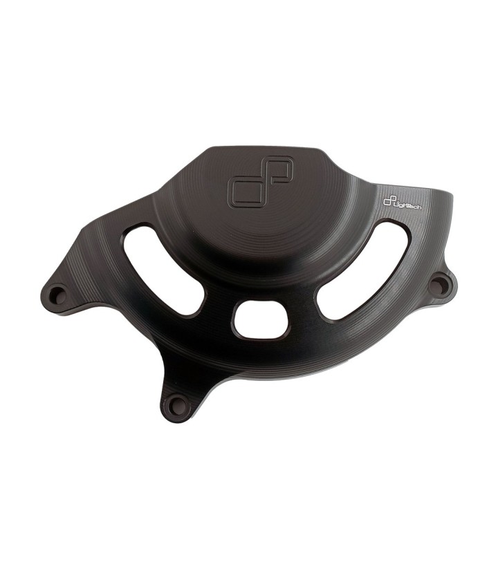 LighTech Alternator Cover Guard Left Side in Black for Yamaha MT 09 (23-24), MT 09 Tracer (21-24)