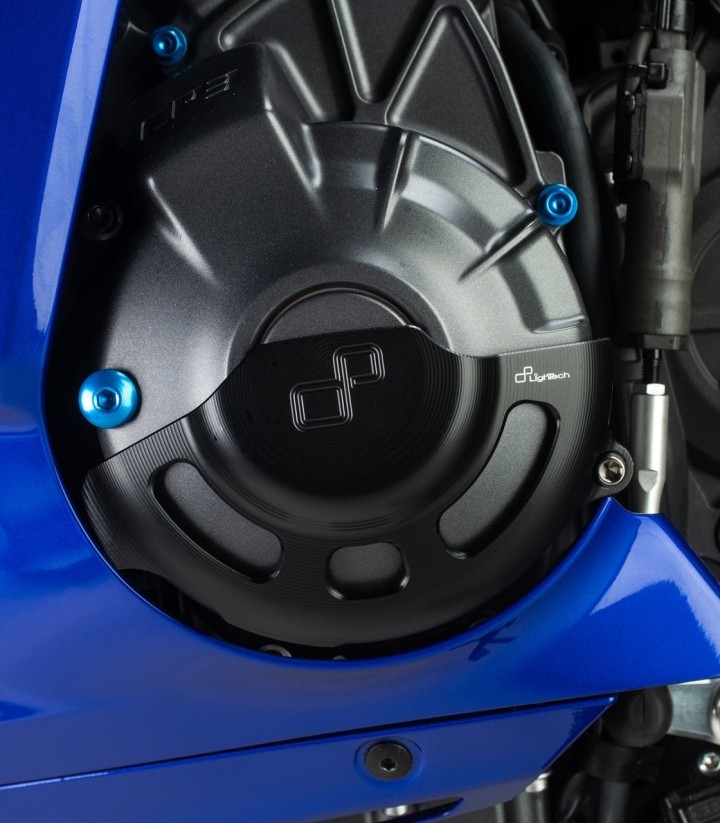 LighTech Lichtmaschinendeckelschutz links in Schwarz für Yamaha MT 09 (23-24), MT 09 Tracer (21-24)