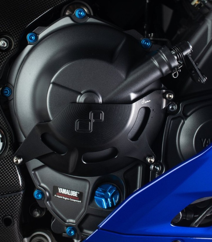 LighTech Clutch Cover Guard Right Side in Black for Yamaha MT 09 (23-24), MT 09 Tracer (21-24)