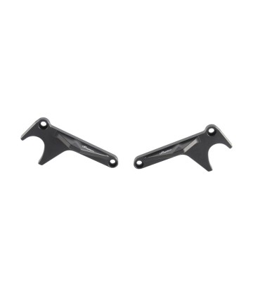LighTech-diabolo's voor paddockstand, zwart voor Yamaha MT 10 (16-23), R7 (22-25), YZF R1 (15-25), YZF R6 (17-25)