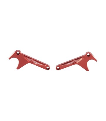 LighTech-diabolo's voor paddockstand, rood voor Yamaha MT 10 (16-23), R7 (22-25), YZF R1 (15-25), YZF R6 (17-25)